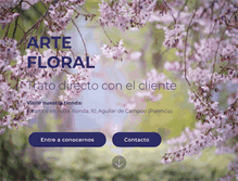 Tablet Screenshot of floreslorea.com